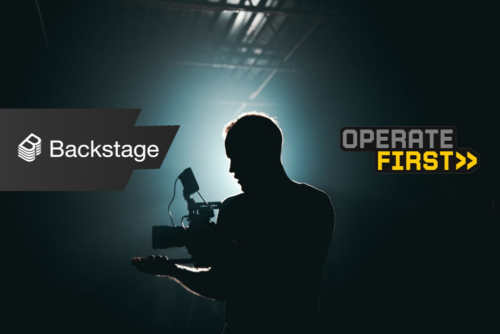 Backstage on Operate First
